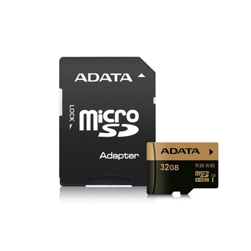 ADATA AUSDH32GUI3-RA1 - 32 GB - MicroSDXC - Klasse 10 - UHS-I - 95 MB/s - 90 MB/s