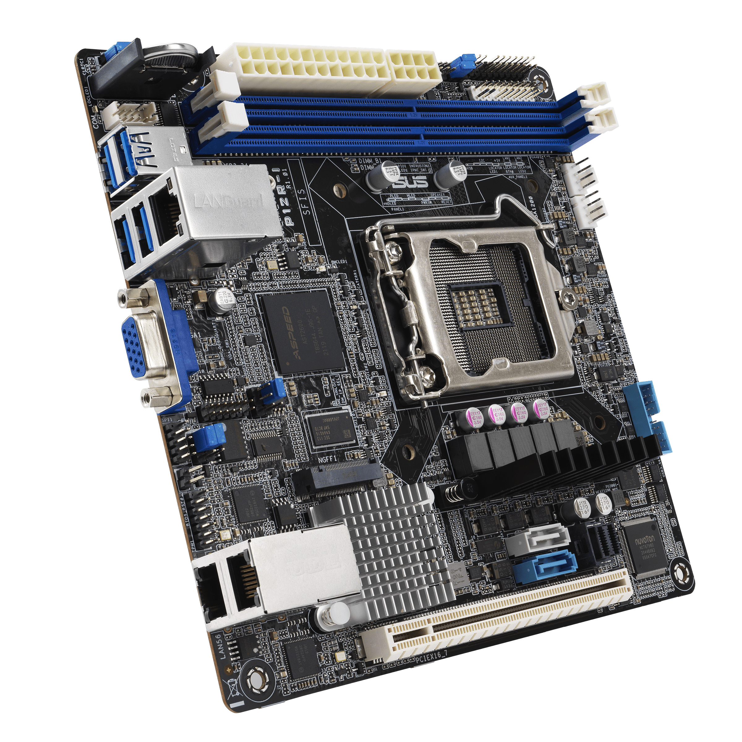 ASUS P12R-I - Motherboard - Mini-ITX - LGA1200-Sockel