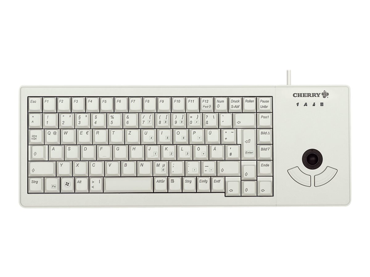 Cherry XS G84-5400 - Tastatur - USB - USA - Hellgrau
