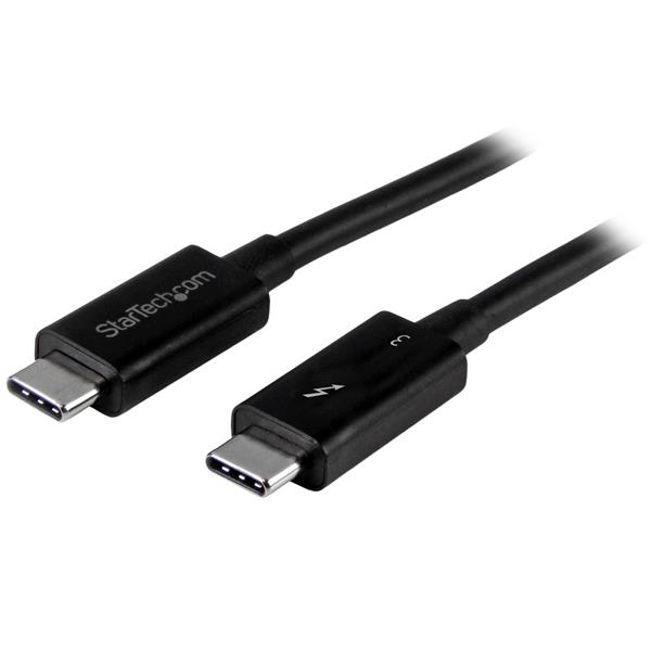 StarTech.com 50cm Thunderbolt 3 (40Gbit/s) USB-C Kabel - Thunderbolt, USB und DisplayPort kompatibel - Thunderbolt-Kabel - USB-C (M)