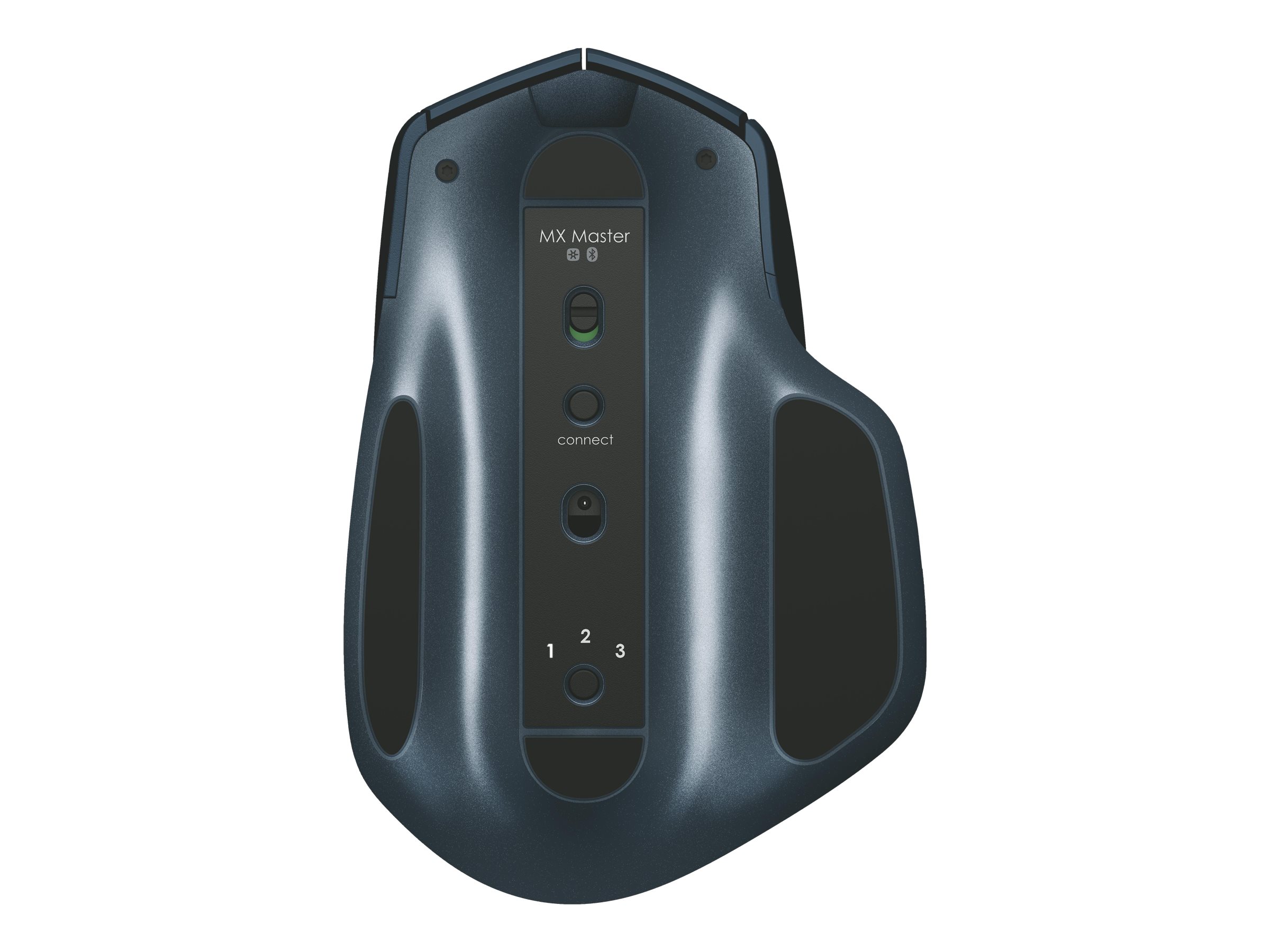 Logitech MX Master - Maus - Laser - 7 Tasten - kabellos - Bluetooth, 2.4 GHz - kabelloser Empfänger (USB)