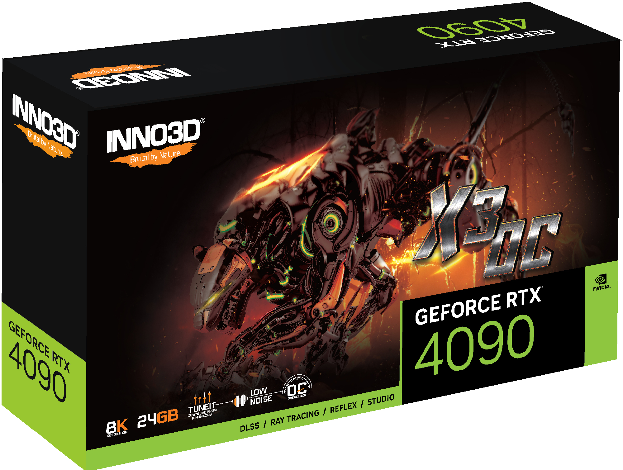 Inno3D GeForce RTX 4090 X3 OC - Grafikkarten
