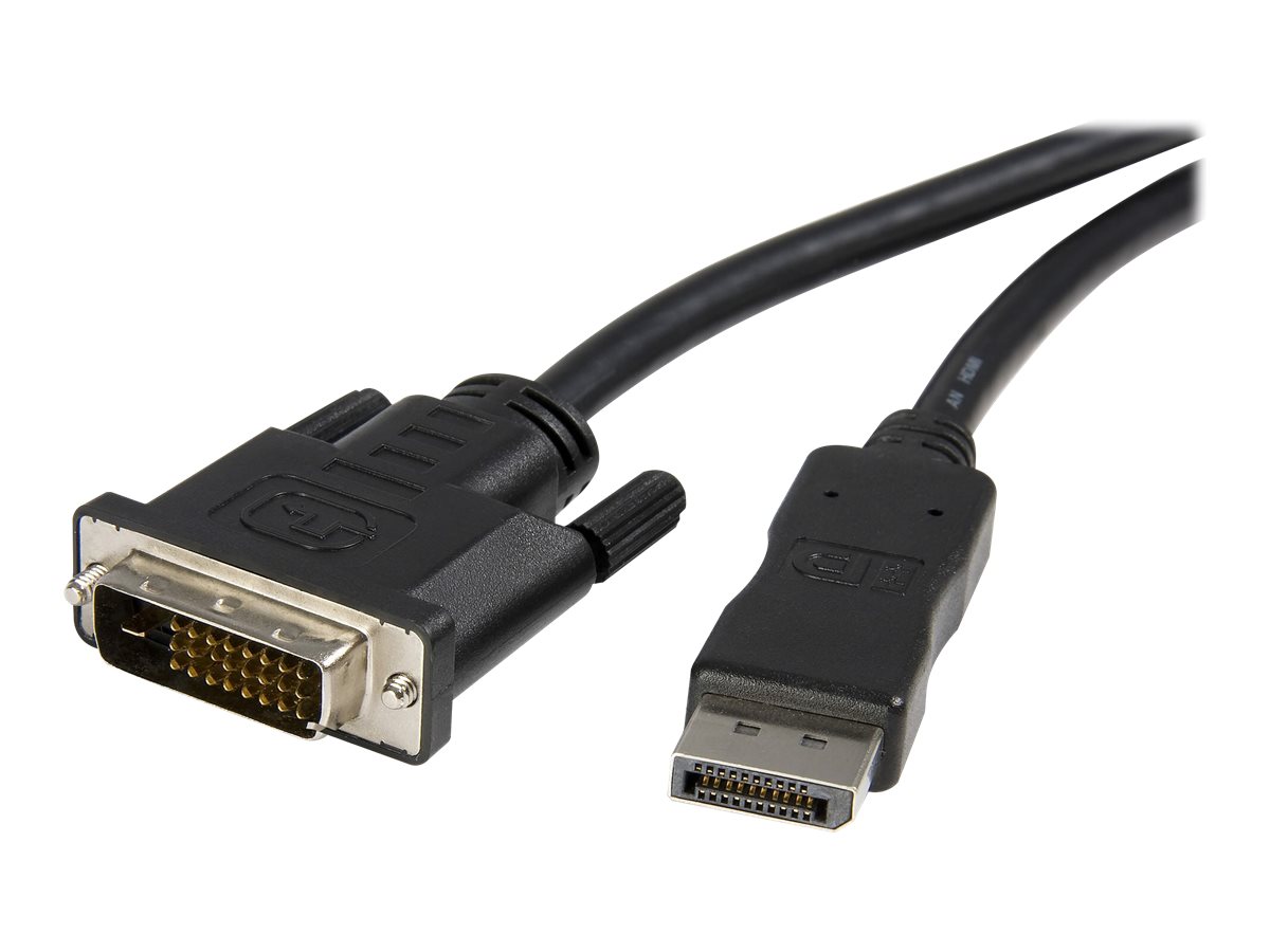 StarTech.com 3m DisplayPort auf DVI Adapter Konverter Kabel / DP zu DVI (Stecker/Stecker)