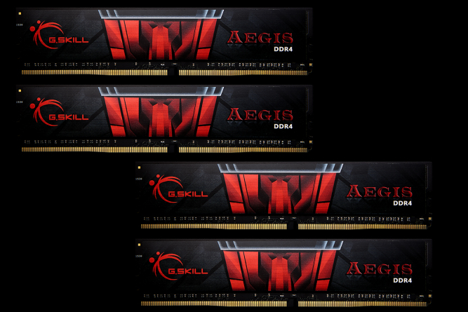 G.Skill AEGIS - DDR4 - kit - 64 GB: 4 x 16 GB