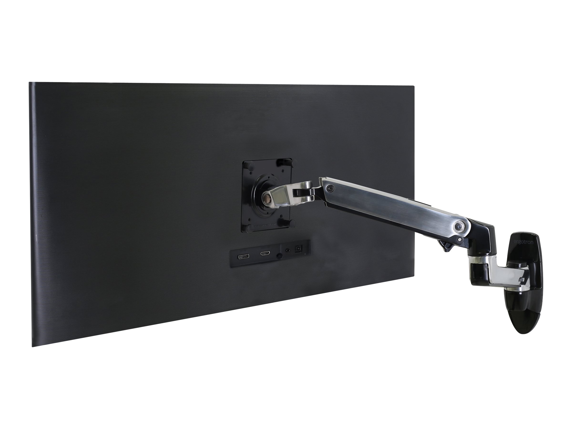 Ergotron LX - Befestigungskit (Wandmontage, Monitorarm) - für LCD-Display - Aluminium - Polished Aluminum - Bildschirmgröße: bis zu 86,4 cm (bis zu 34 Zoll)