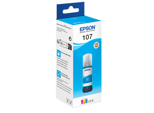Epson EcoTank 107 - 70 ml - Cyan - original - Nachfülltinte