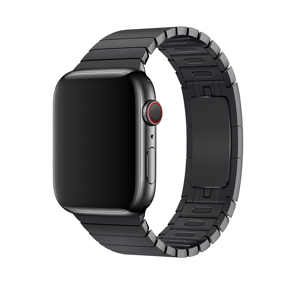 Apple 42mm Link Bracelet - Uhrarmband für Smartwatch - 140 - 205 mm - Space-grau - für Watch (42 mm, 44 mm, 45 mm, 49 mm)