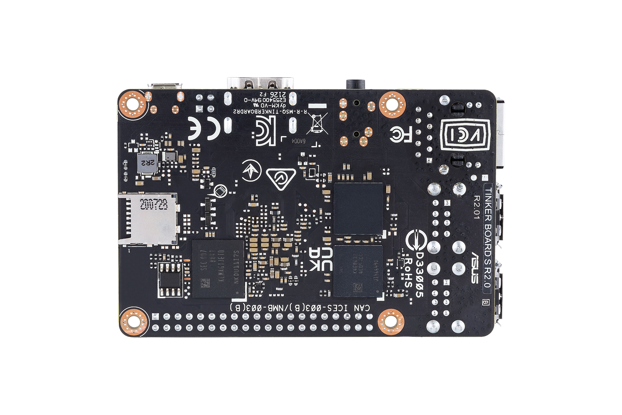 ASUS Tinker Board R2.0 - Einplatinenrechner - Rockchip RK3288-CG.W
