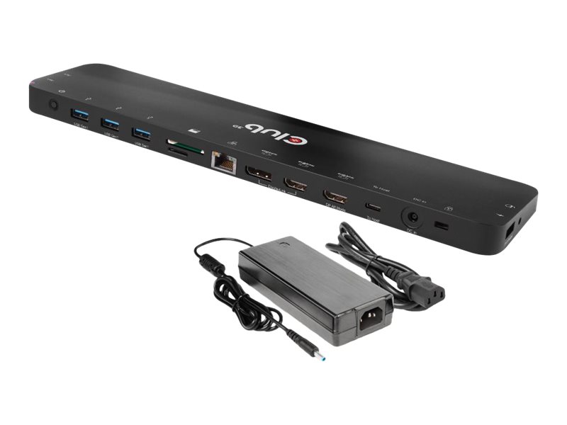 Club 3D Dockingstation - USB-C - 2 x HDMI, DP