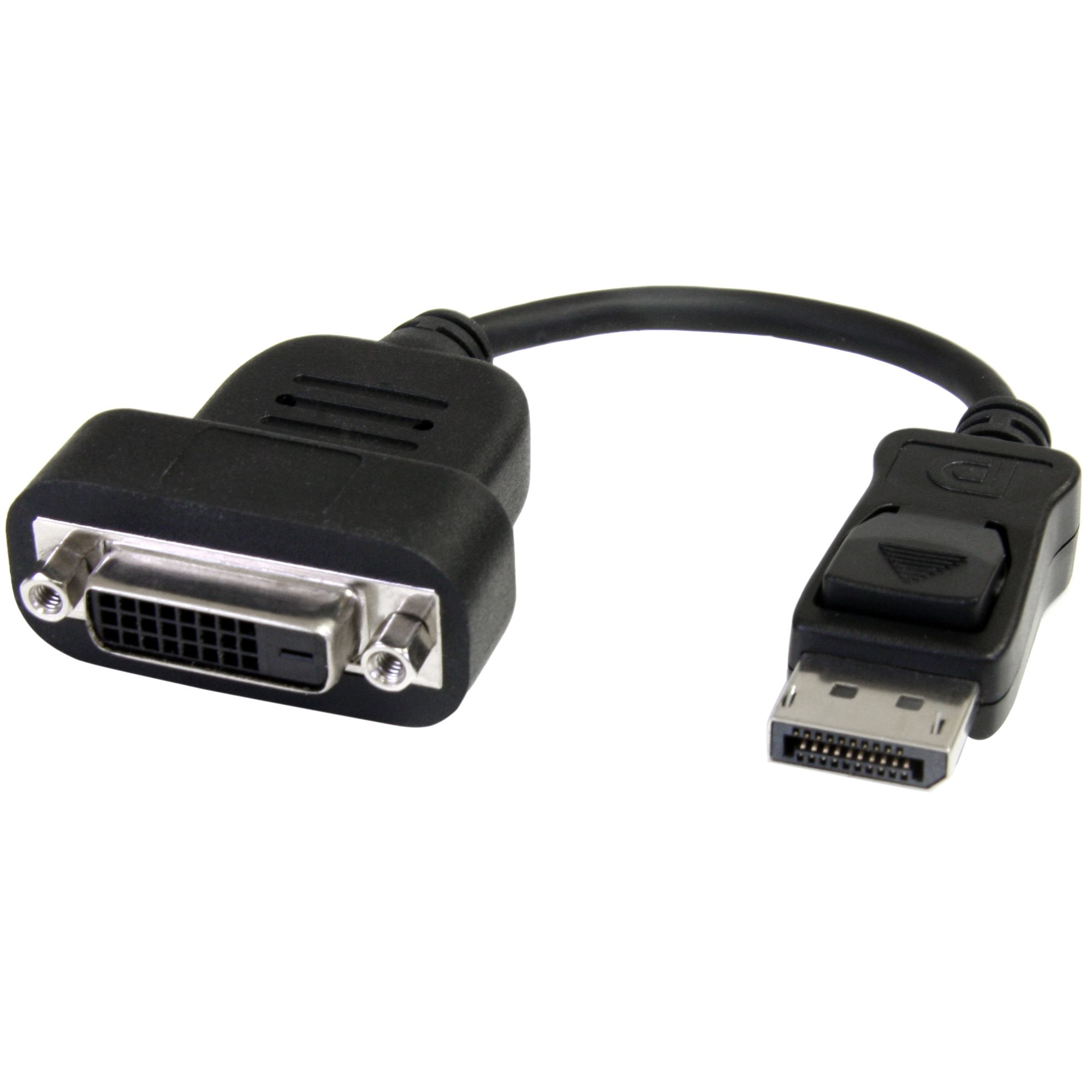 StarTech.com Aktiver DisplayPort auf DVI-D Adpater - DP zu DVI Single Link Konverter (Stecker/Buchse)