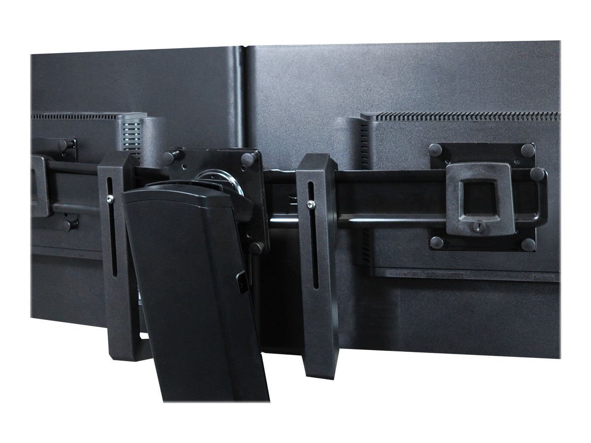 Ergotron Dual Monitor & Handle Kit - Befestigungskit (Griff, 2 Montagehalterungen, Bogenmontagearm, Befestigungsteile)