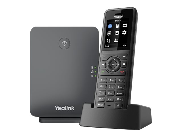 Yealink W77P - Schnurloses VoIP-Telefon mit Rufnummernanzeige