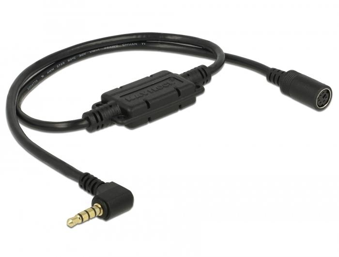 Navilock GPS-Kabel - PS/2 weiblich zu 4-poliger Mini-Stecker männlich gewinkelt