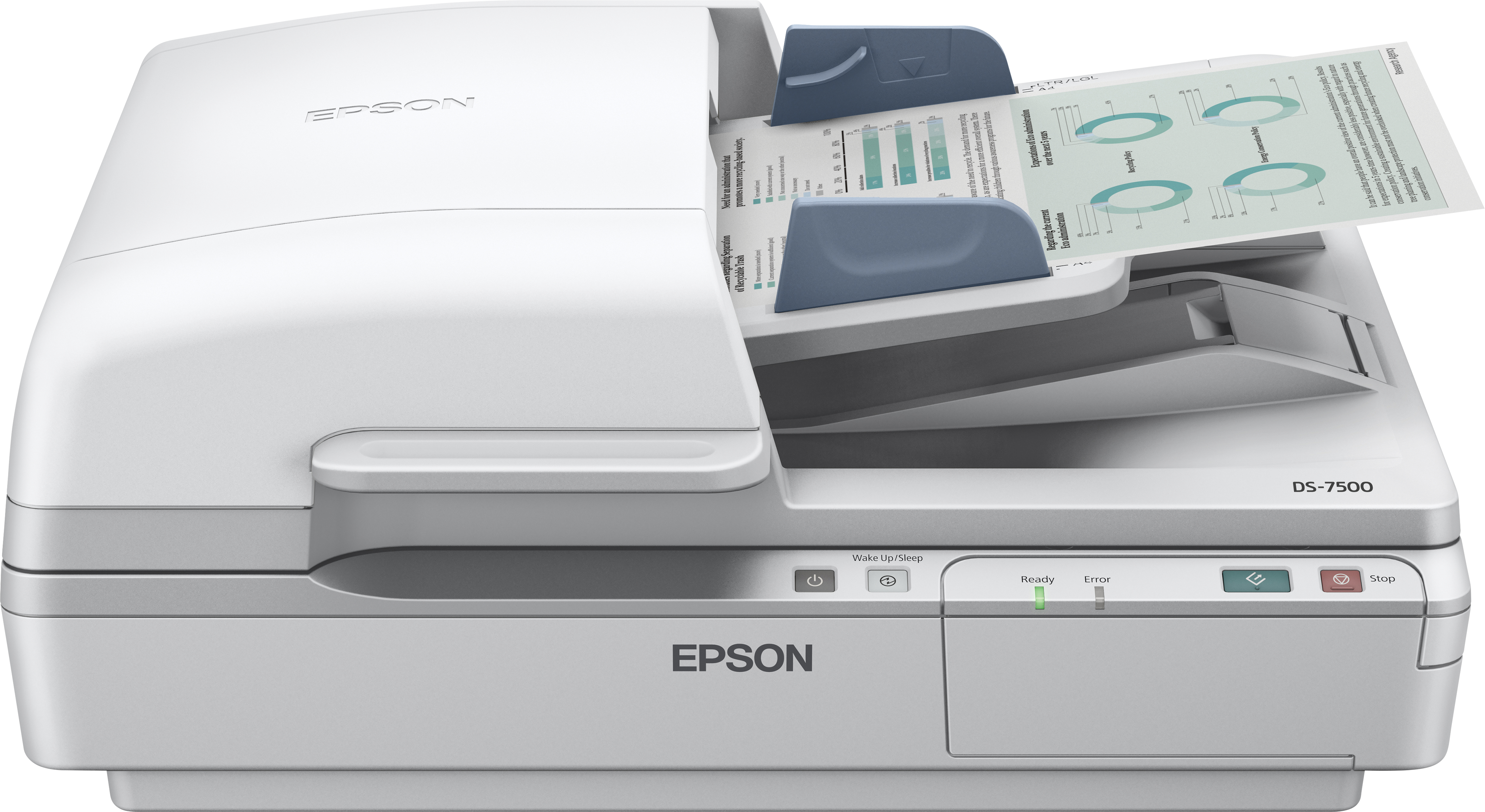 Epson WorkForce DS-6500 - Dokumentenscanner - Duplex - A4 - 1200 dpi x 1200 dpi - bis zu 25 Seiten/Min. (einfarbig)