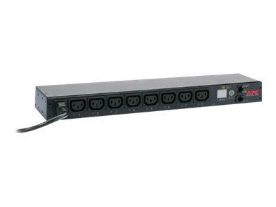 APC Switched Rack PDU AP7920B - Steckdosenleiste - Wechselstrom 200/208/230 V - 2300 VA - Ethernet - Eingabe, Eingang IEC 60320 C14 - Ausgangsanschlüsse: 8 (IEC 60320 C13)