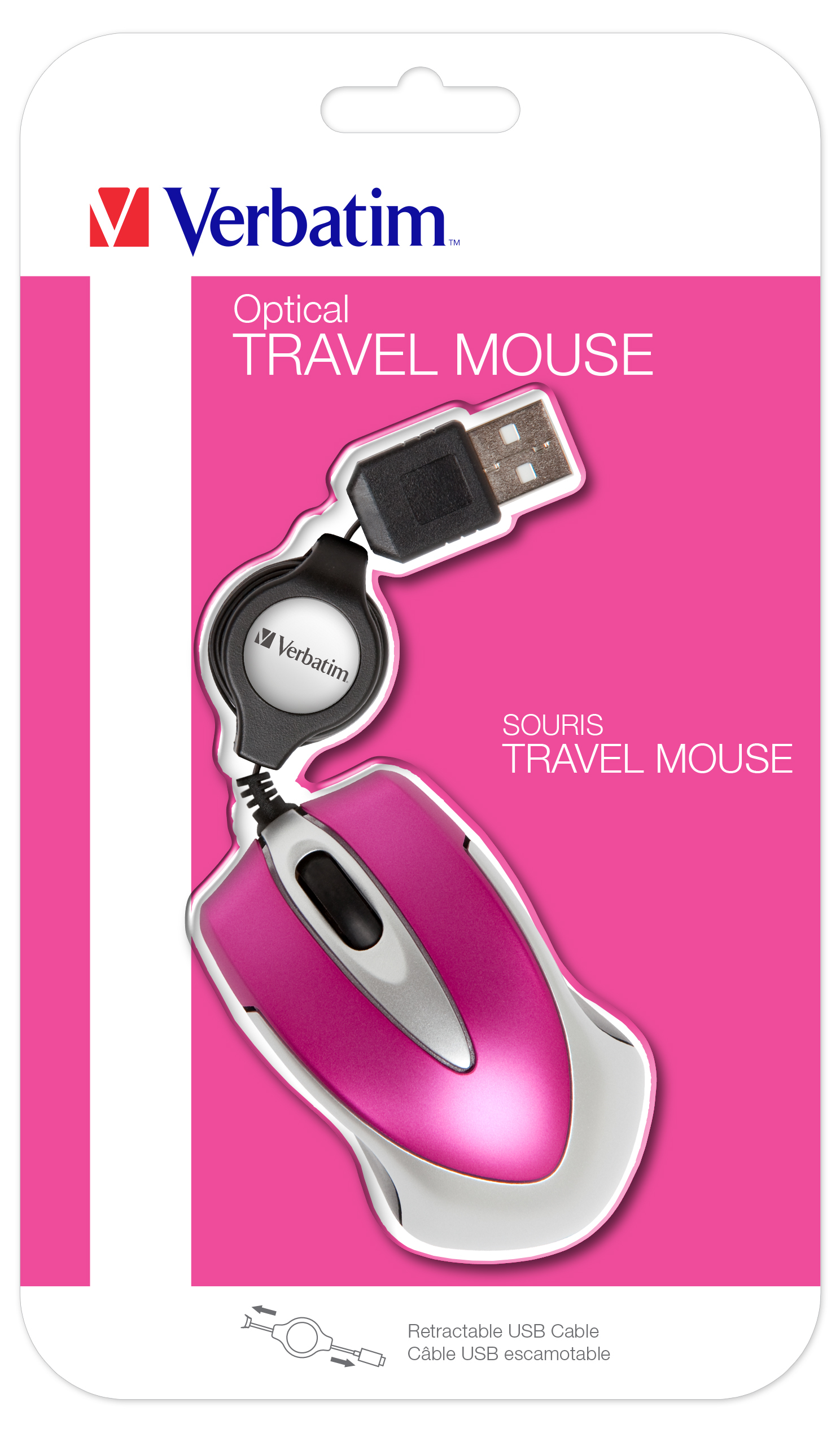 Verbatim Go Mini Optical Travel Mouse - Maus