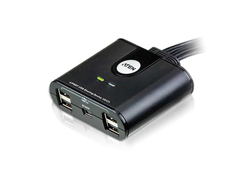 ATEN US424 4-Port USB Peripheral Sharing Device