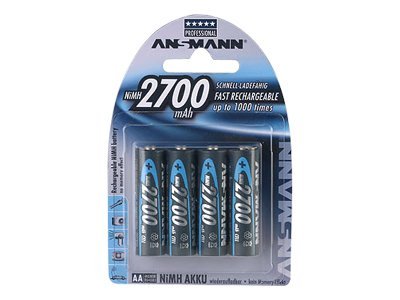 Ansmann Mignon - Batterie 2 x AA-Typ - NiMH - (wiederaufladbar)
