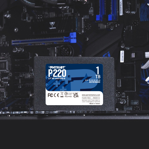 PATRIOT P220 - SSD - 1 TB - intern - 2.5" (6.4 cm)