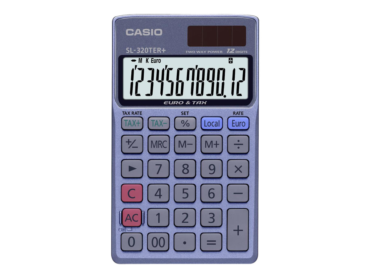 Casio SL-320TER+ - Taschenrechner - 12 Stellen
