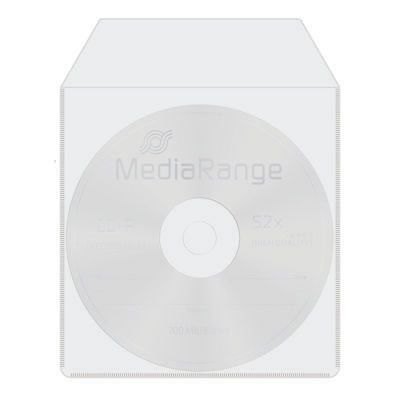 MEDIARANGE BOX164 - 124 mm - 124 mm - Brief - Transparent - Kunststoff - 1 Taschen