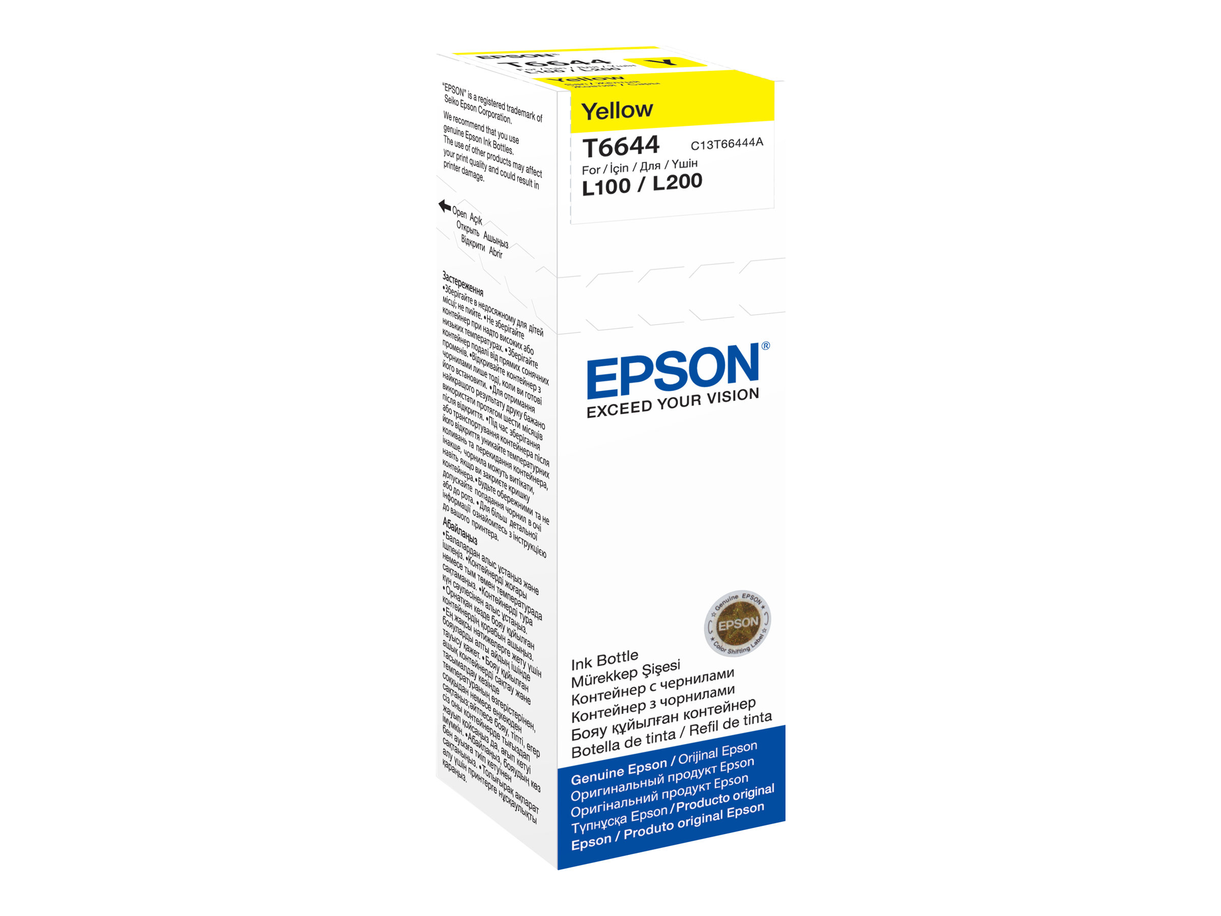 Epson T6644 - 70 ml - Gelb - Original - Nachfülltinte
