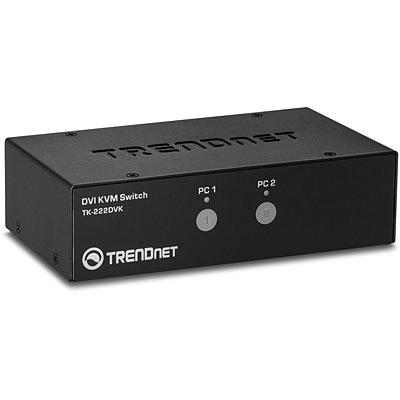 TRENDnet TK 222DVK - KVM-/Audio-/USB-Switch - 2 x KVM/Audio/USB