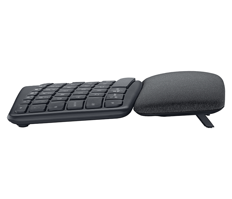 Logitech ERGO K860 - Tastatur - kabellos - 2.4 GHz, Bluetooth 5.0