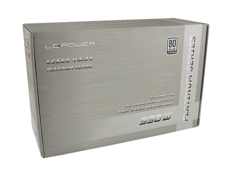 LC-Power Platinum Series LC550 V2.31 - Netzteil (intern)