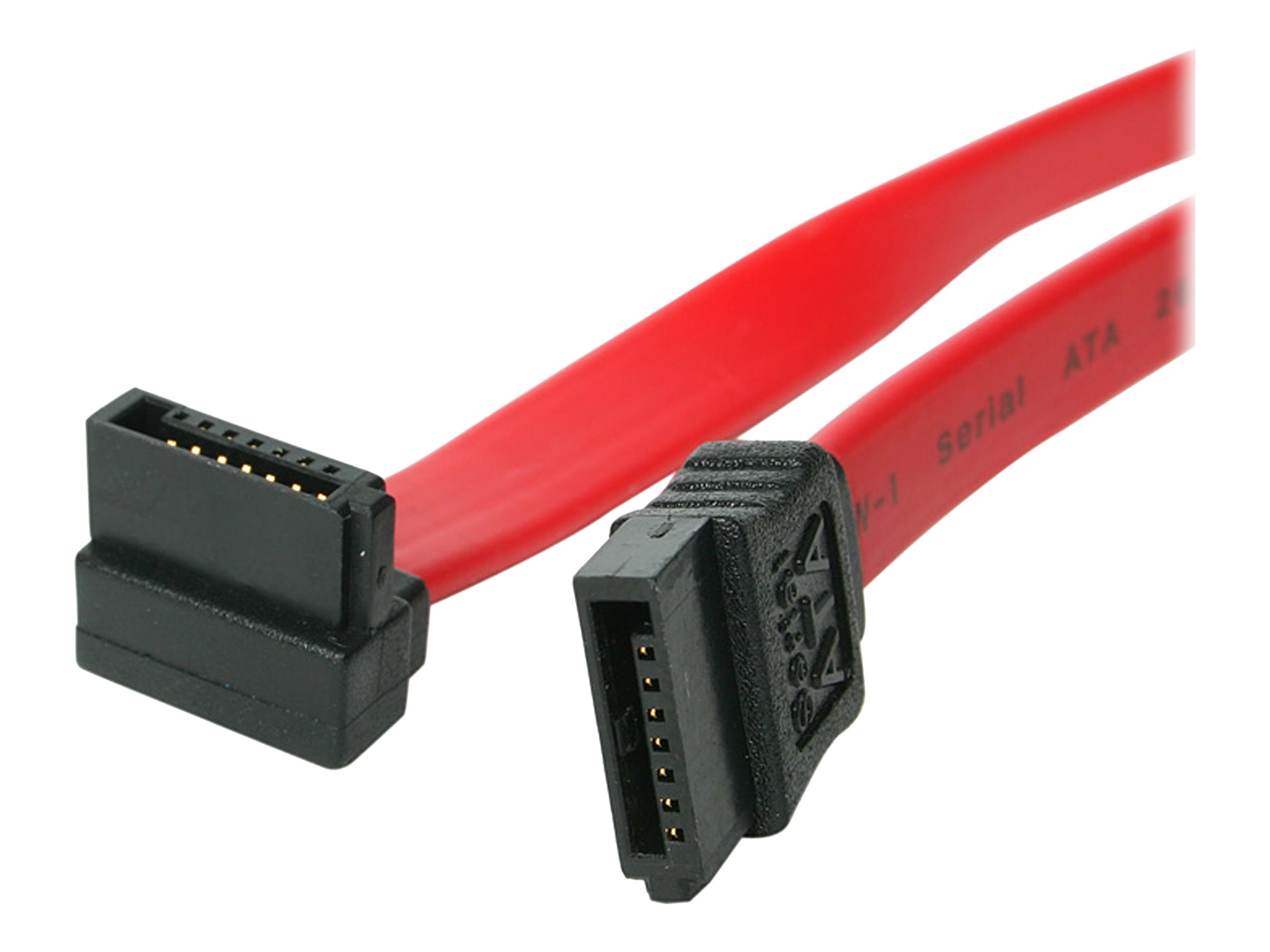 StarTech.com 91cm rechtsgewinkeltes SATA Kabel - Seriell-ATA Anschlusskabel - SATA-Kabel - Serial ATA 150/300/600 - SATA (R)