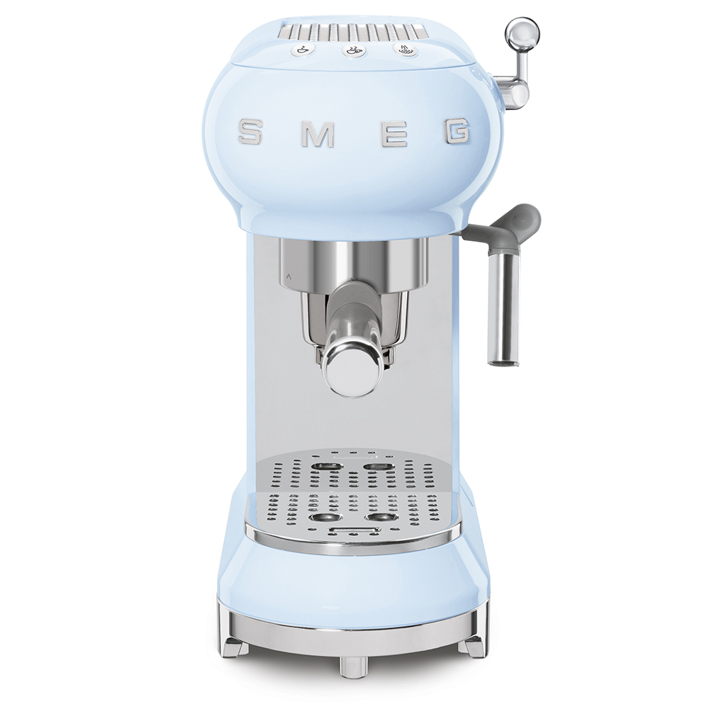 SMEG ECF01PBEU - Espressomaschine - 1 l - Gemahlener Kaffee - 1350 W - Blau