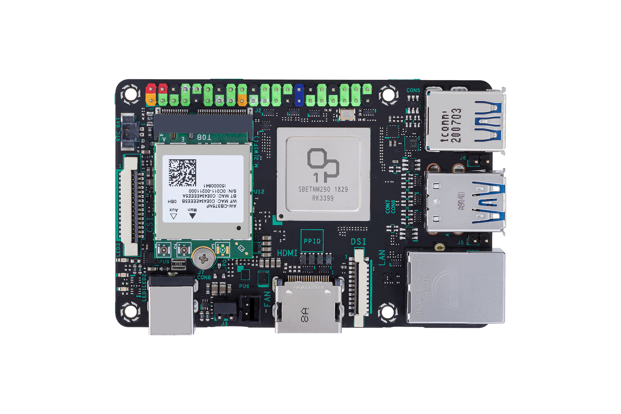 ASUS Tinker Board 2S - Einplatinenrechner - Rockchip RK3399