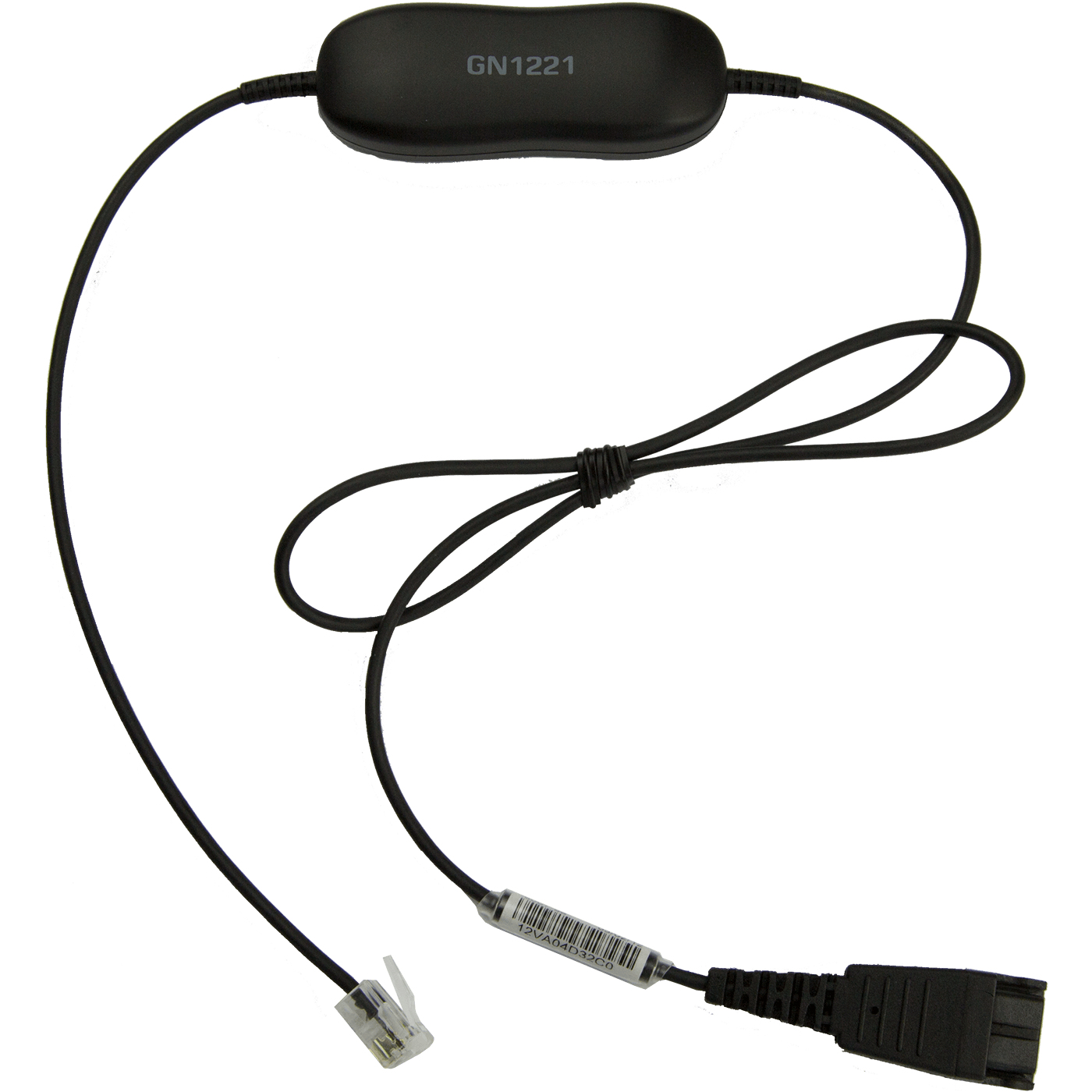 Jabra GN1221 Sound Limiter - Headset-Kabel - RJ-9 männlich zu Quick Disconnect