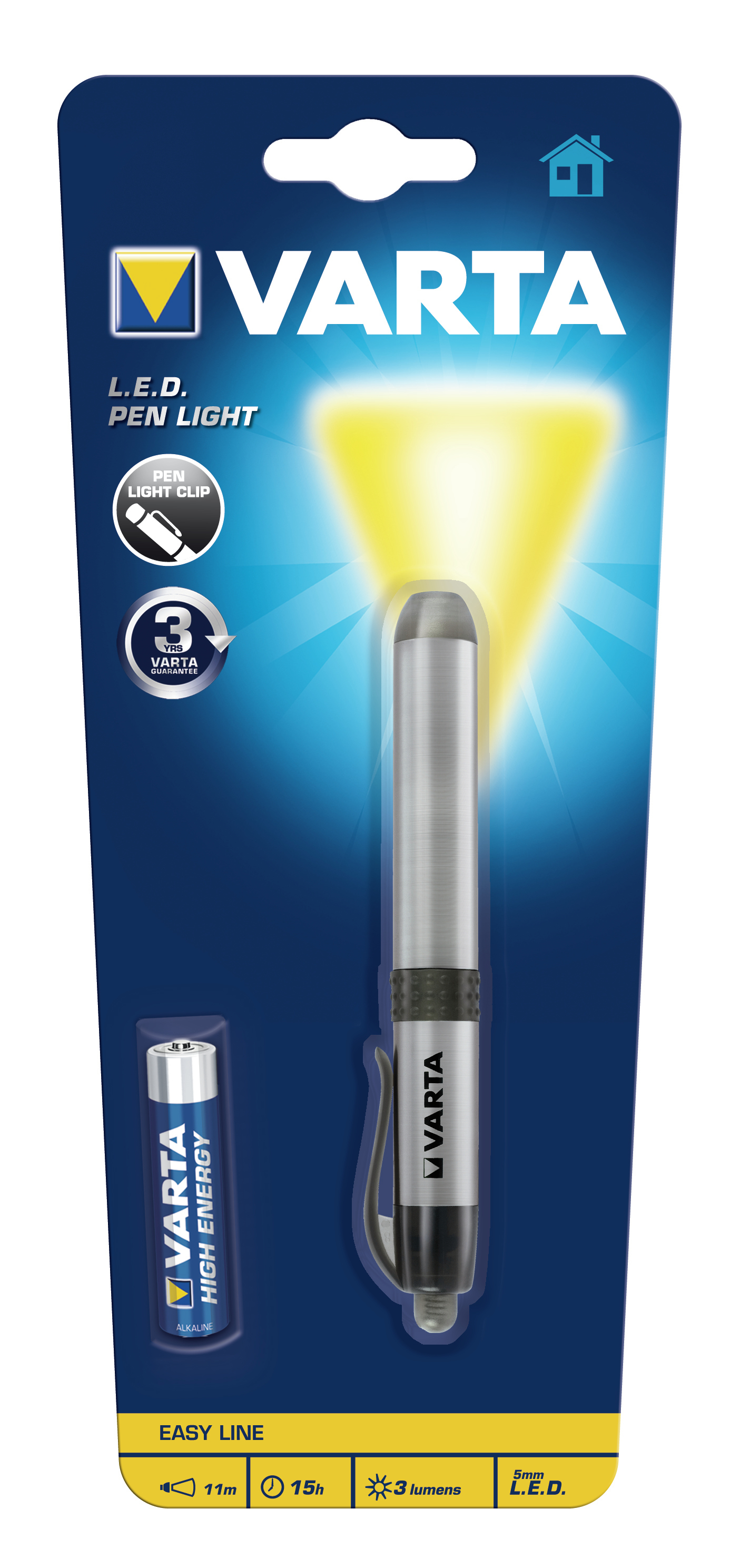 Varta Easy Line Pen Light - Taschenlampe - LED