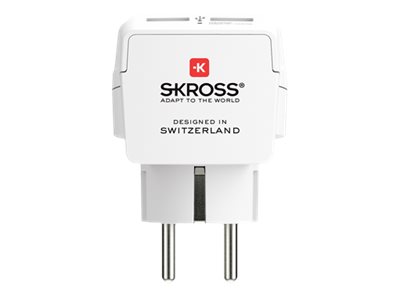 SKROSS Netzteil - 12 Watt - 2.4 A (2 x USB)