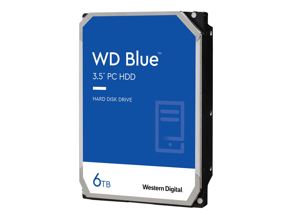 WD Blue WD60EZAZ - Festplatte - 6 TB - intern - 3.5" (8.9 cm)