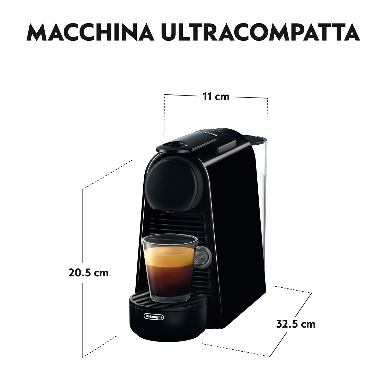 De Longhi Nespresso Essenza Mini EN85.B - Kaffeemaschine