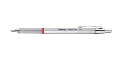 rOtring 1904255 - Silber - Metall - HB - 0,5 mm