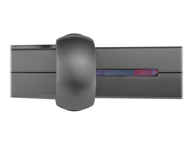 DIGITUS Befestigungskit (Klemmhalterung, Gasfeder) - einstellbarer Arm - für Monitor / Curved-Monitor - Kunststoff, Aluminium, Stahl - Space-grau - Bildschirmgröße: 43.2-81.3 cm (17"-32")