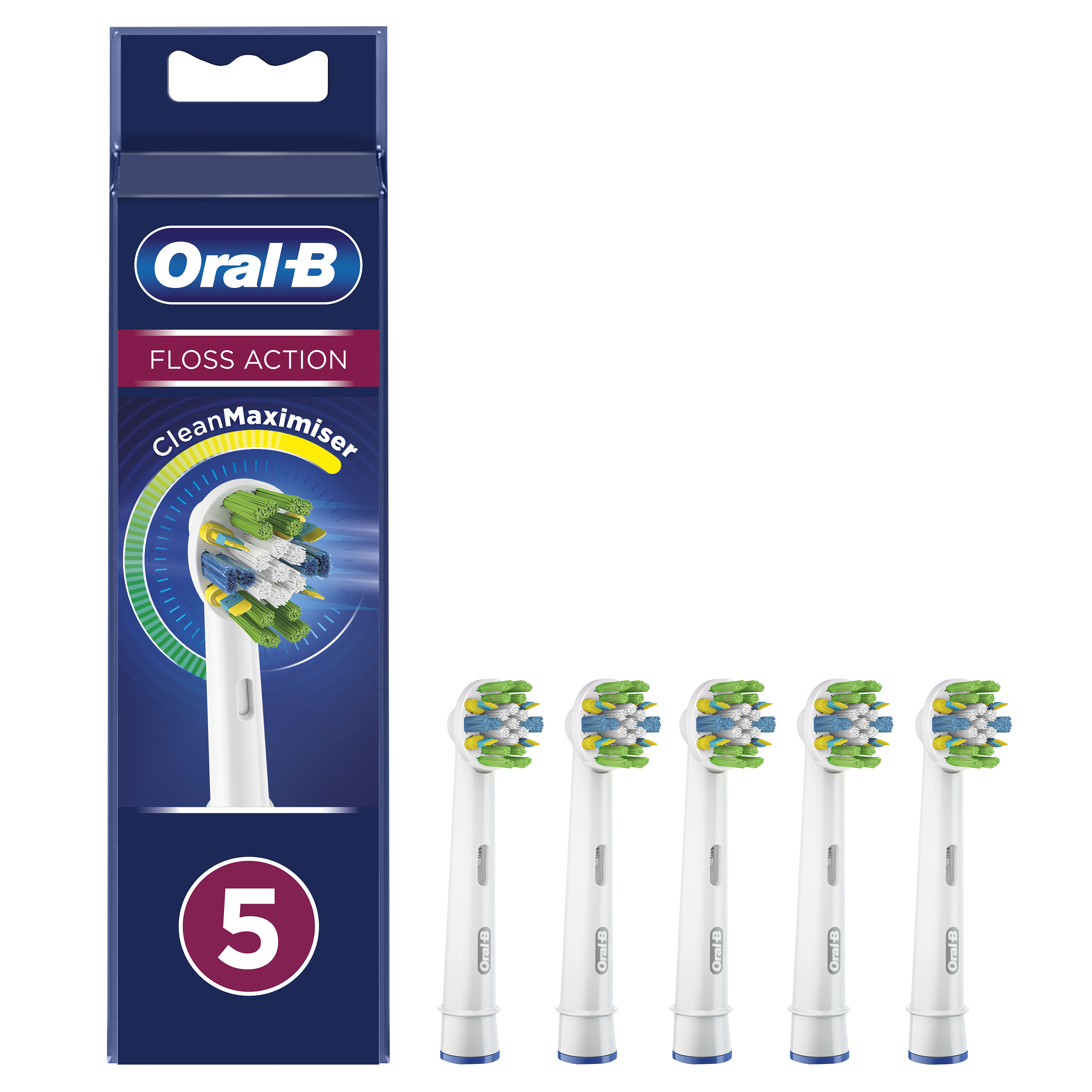 Oral-B FlossAction Ersatzbürstenköpfe mit CleanMaximiser-Technologie 5