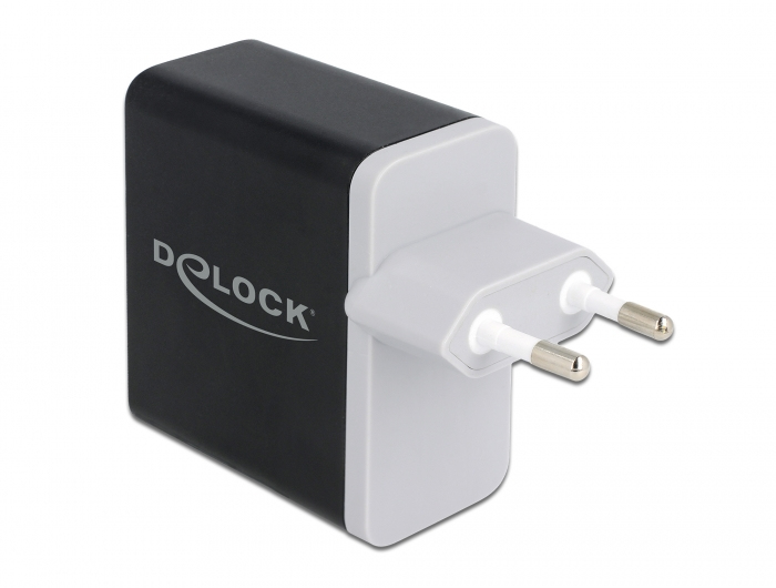 Delock Netzteil - 27 Watt - 3 A - PD 3.0, QC 4+ (USB-C)