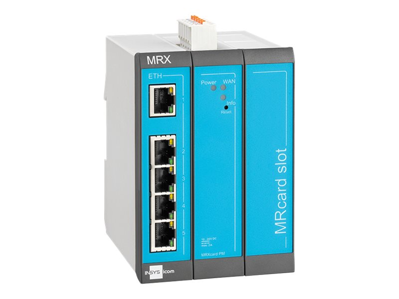 Insys icom MRX MRX3 LAN - Router - 5-Port-Switch