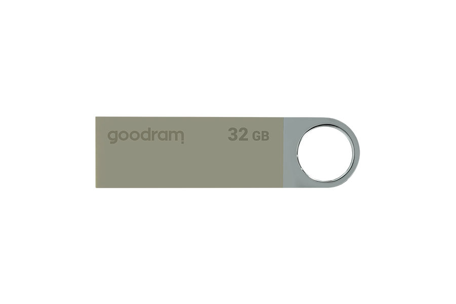 GoodRam 32GB USB 2.0 - 32 GB - USB Typ-A - 2.0 - 20 MB/s - Drehring - Schwarz - Silber