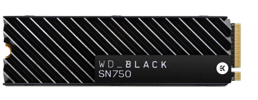 WD Black SN750 NVMe SSD WDBGMP0010BNC - SSD - 1 TB - intern - M.2 2280 - PCIe 3.0 x4 (NVMe)