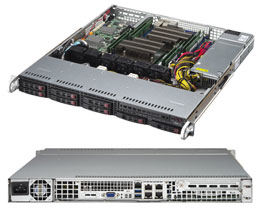Supermicro SuperServer 1028R-MCT - Server - Rack-Montage - 1U - zweiweg - keine CPU - RAM 0 GB - SATA/SAS - Hot-Swap 6.4 cm (2.5")