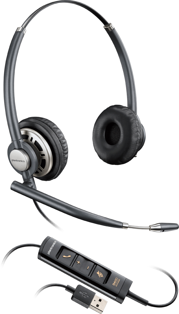 Poly EncorePro HW725 - Headset - On-Ear - kabelgebunden