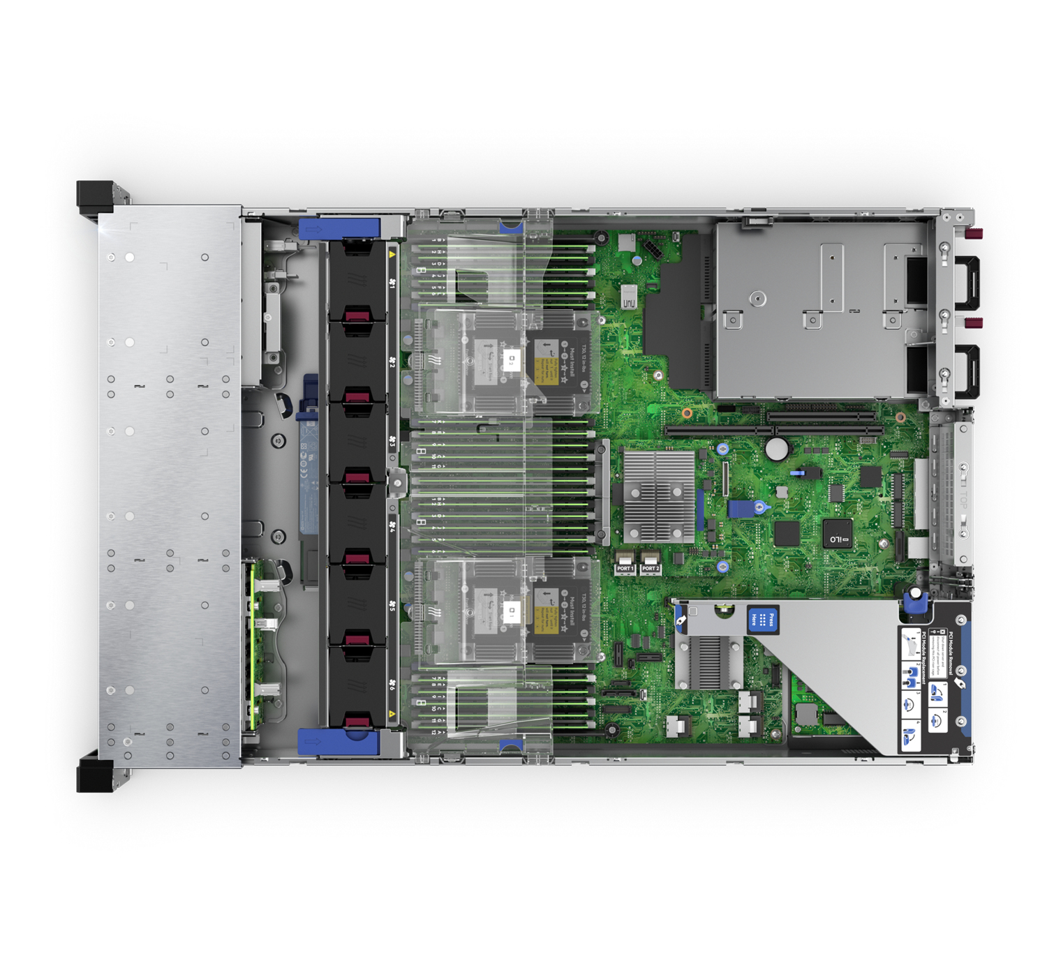 HPE ProLiant DL380 Gen10 - Server - Rack-Montage - 2U - zweiweg - 1 x Xeon Gold 5218 / 2.3 GHz - RAM 32 GB - SATA/SAS - Hot-Swap 6.4 cm (2.5")