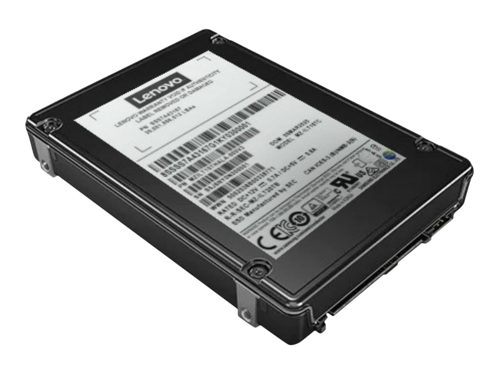 Lenovo ThinkSystem PM1653 - SSD - Read Intensive - verschlüsselt - 30.72 TB - Hot-Swap - 2.5" (6.4 cm)