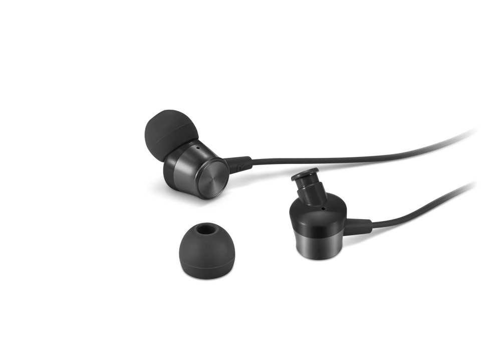 Lenovo Go - Ohrhörer mit Mikrofon - im Ohr - Schwarz