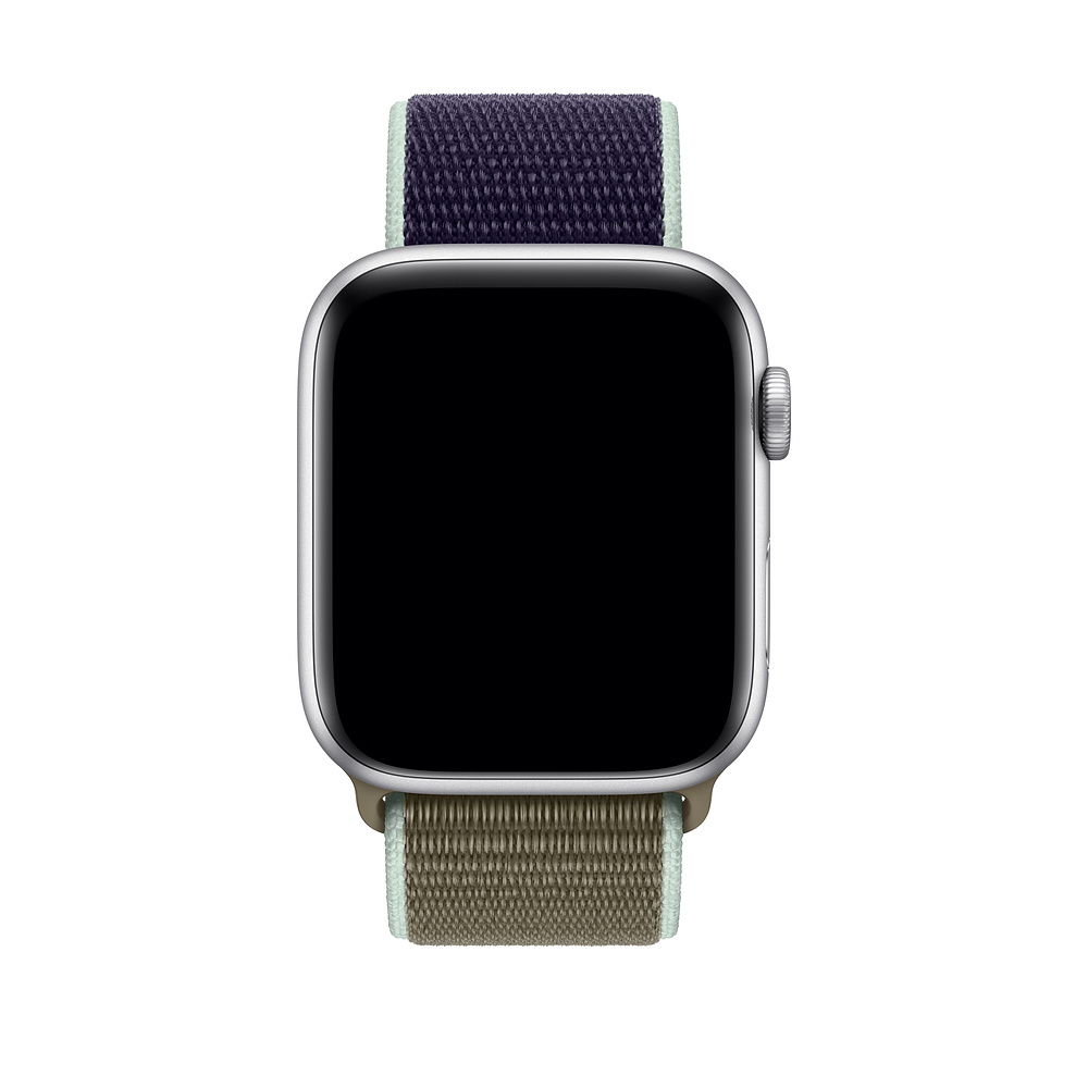 Apple 44mm Sport Loop - Uhrarmband für Smartwatch - Normalgröße - Khakifarben - für Watch (42 mm, 44 mm, 45 mm, 49 mm)